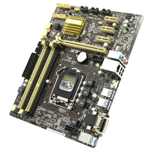 مادربرد ایسوس استوک MOTHERBOARD ASUS H87M-E