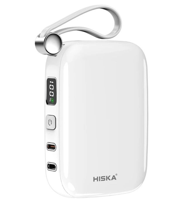 پاور بانک 22.5W هیسکا مدل HP-125PD ظرفیت 10000 میلی آمپر ساعت — تصویر ۴