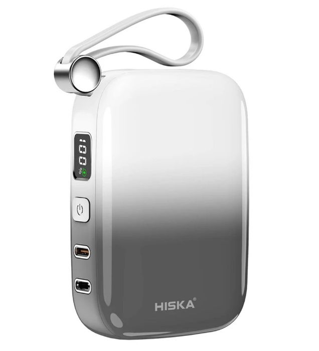 پاور بانک 22.5W هیسکا مدل HP-125PD ظرفیت 10000 میلی آمپر ساعت — تصویر ۳