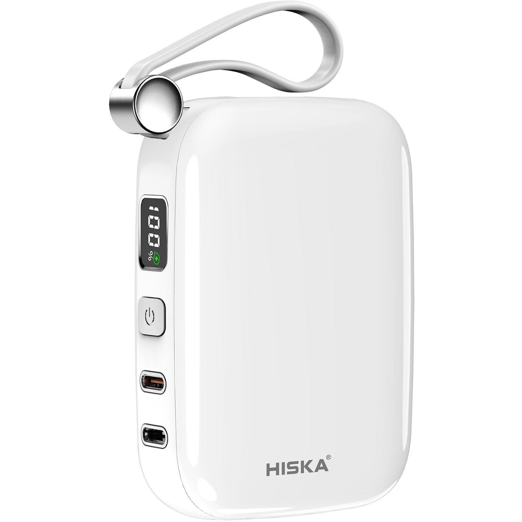 پاور بانک 22.5W هیسکا مدل HP-125PD ظرفیت 10000 میلی آمپر ساعت — تصویر ۸