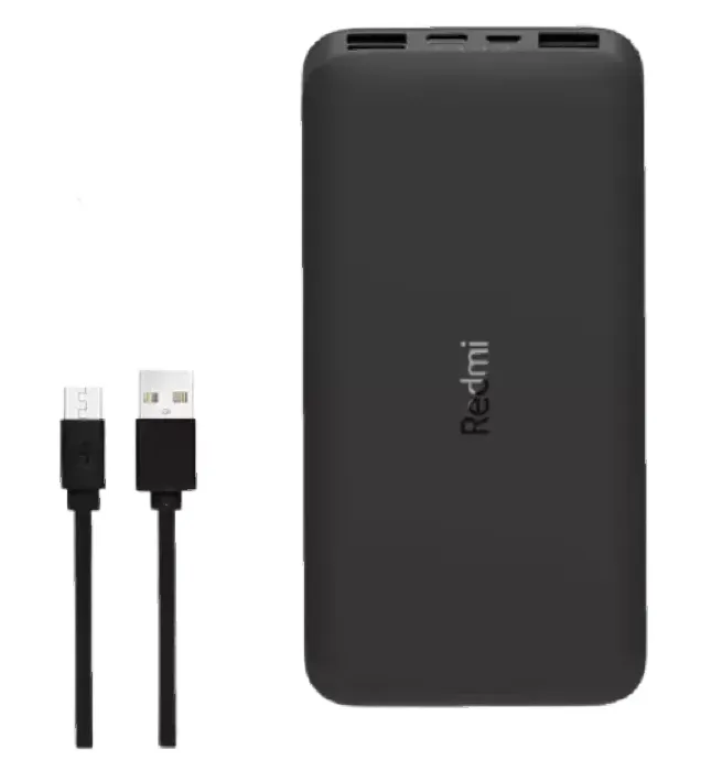 پاوربانک شیائومی مدل Redmi PB200LZM ظرفیت 20000 میلی آمپر ساعت به همراه کابل microUSB طرح اصلی
