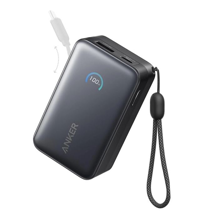 پاور بانک 45W انکر مدل A1638H11 ظرفیت 10000 میلی آمپر ساعت