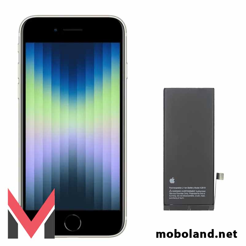 باتری آیفون اس ای 3 اصلی اپل iPhone SE 2022 مدل A2819 — تصویر ۲