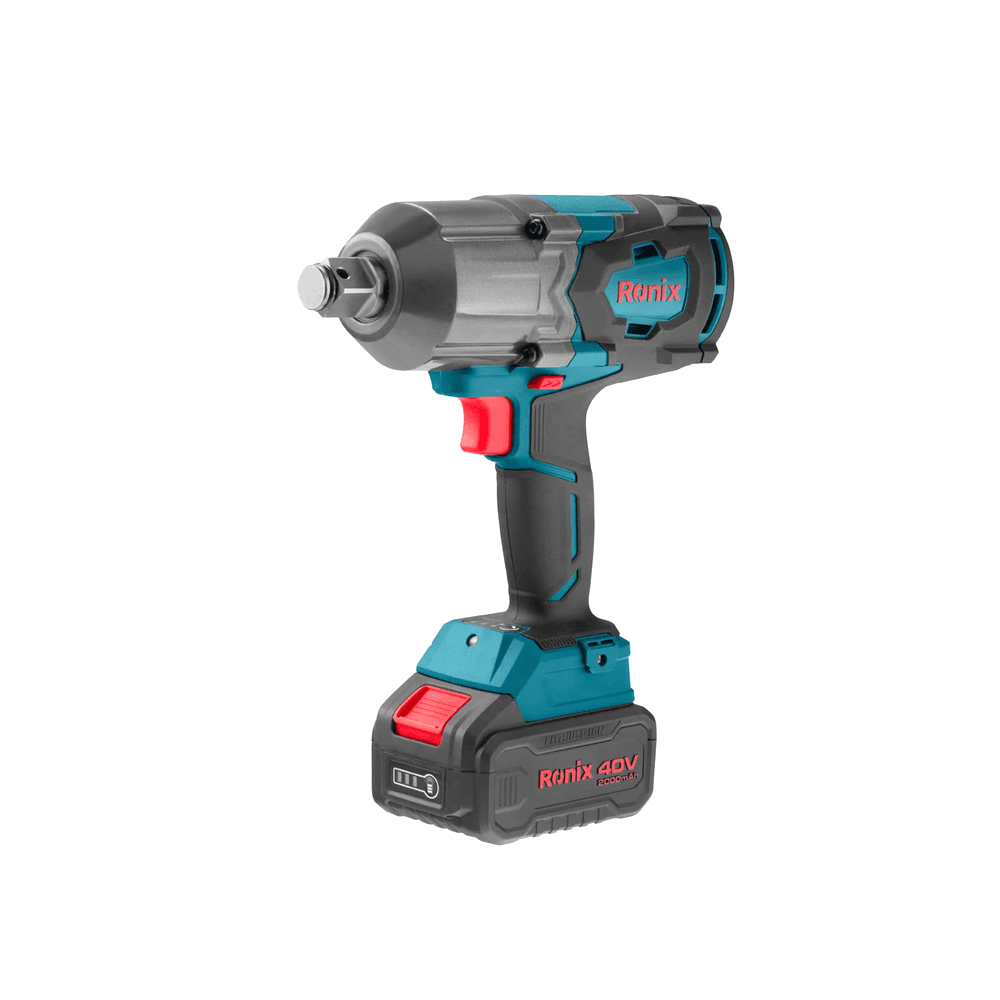 کیت بکس شارژی براشلس رونیکس 40 ولت مدل 40V-8917 دو باتری