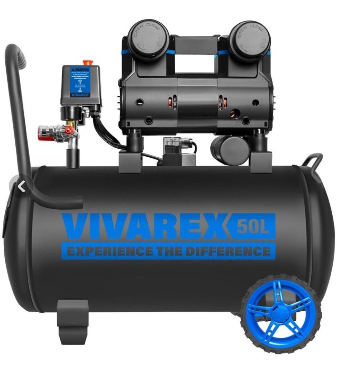پمپ باد سایلنت ویوارکس 50 لیتری مدل VR5022-SS — تصویر ۳