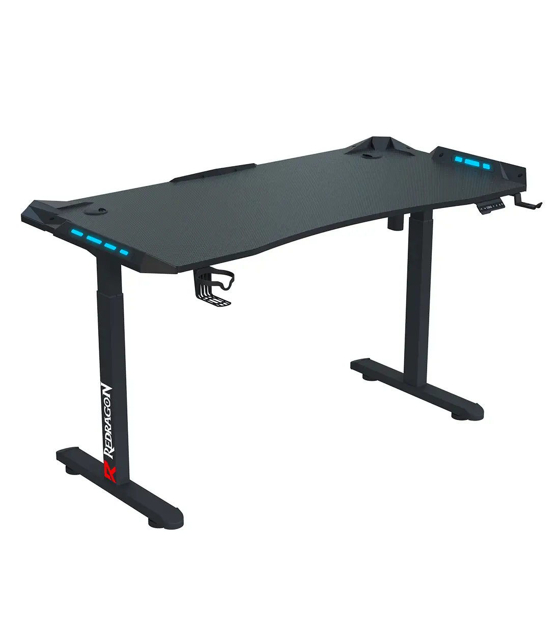 میز گیمینگ موتور دار ردراگون GD-3300-S 120cm LED