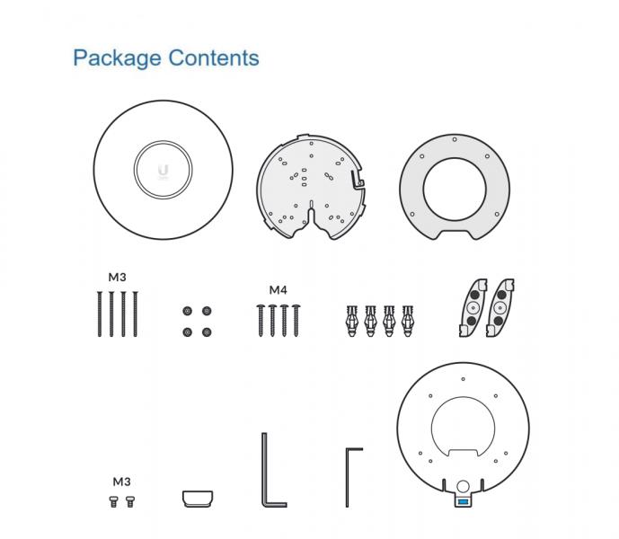 اکسس پوینت U6-Pro یوبیکیوتی — تصویر ۴