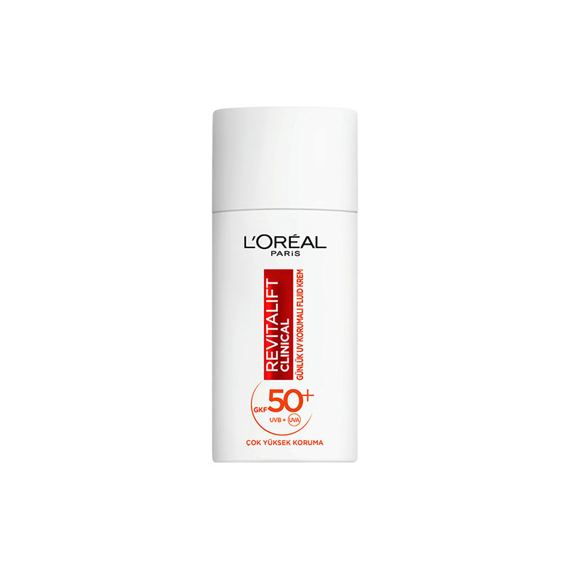 کرم ضد آفتاب لورال مدل رویتالیفت +Revitalift Clinical SPF50 حجم 50 میل
