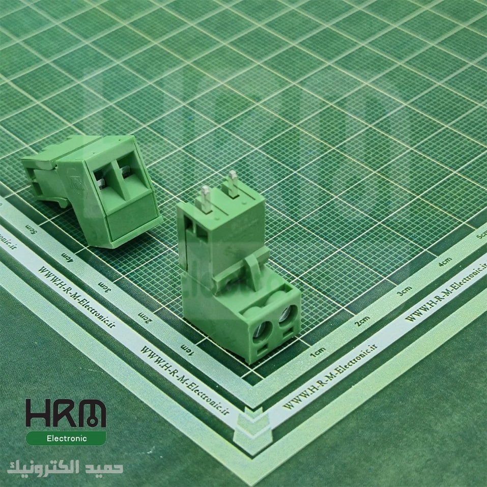 ترمینال فونیکس (PTR) نر صاف و ماده 2 پین (5.08mm) — تصویر ۲
