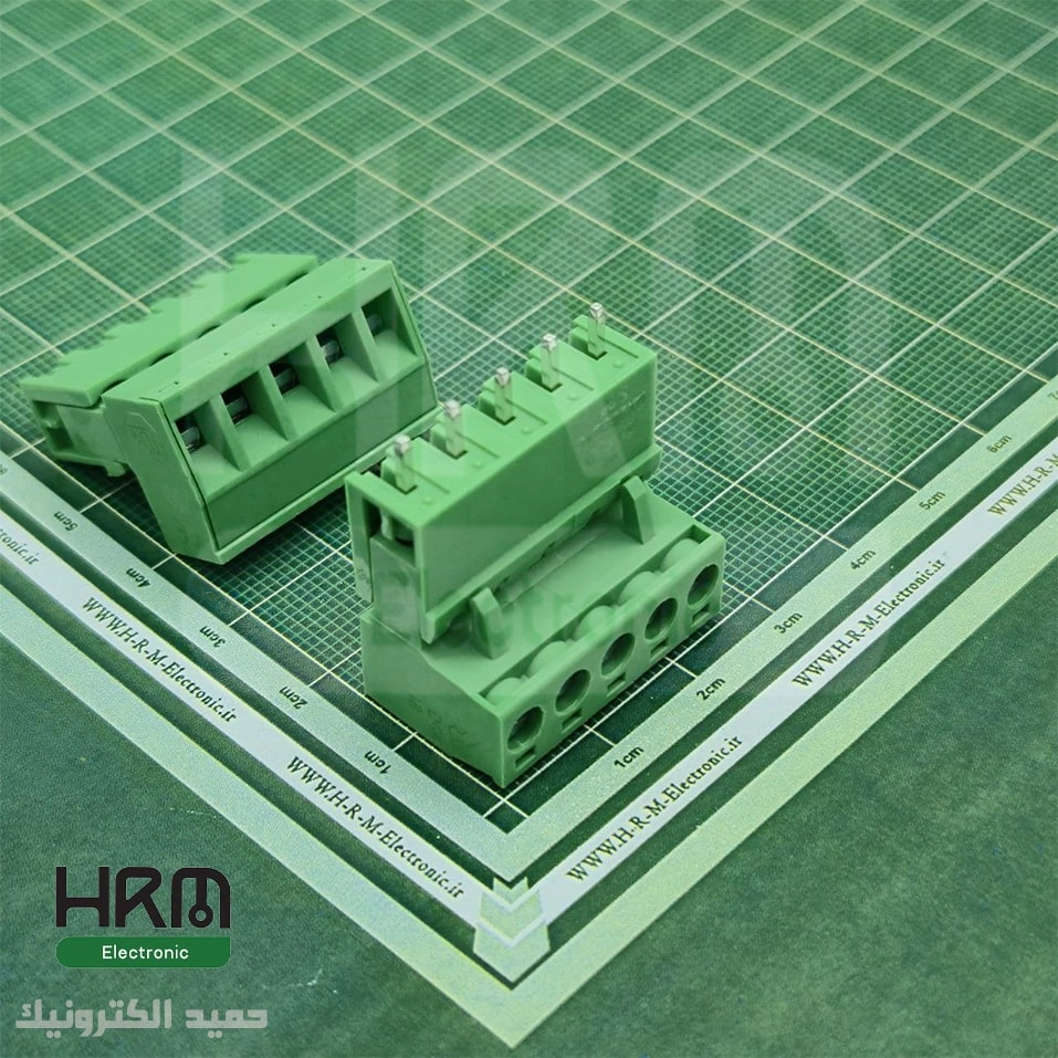 ترمینال فونیکس (PTR) نر صاف و ماده 2 پین (5.08mm) — تصویر ۸