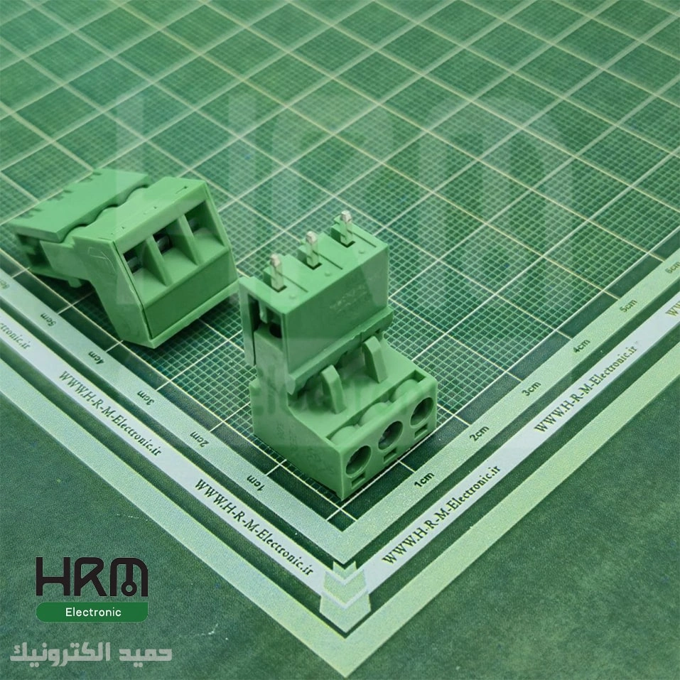 ترمینال فونیکس (PTR) نر صاف و ماده 2 پین (5.08mm) — تصویر ۴