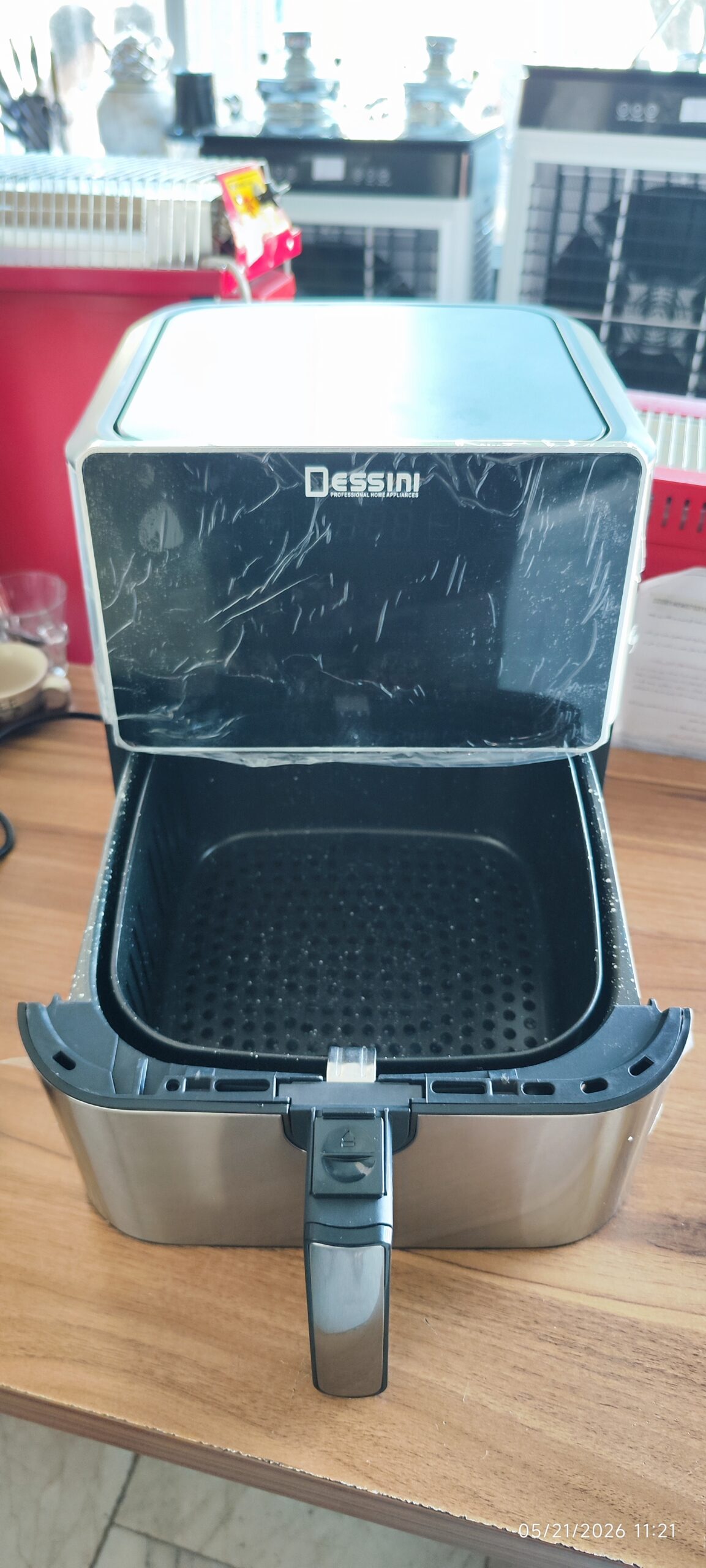 سرخ کن بدون روغن صفحه تبلتی دسینی DESSINI مدل HM-1404 — تصویر ۳