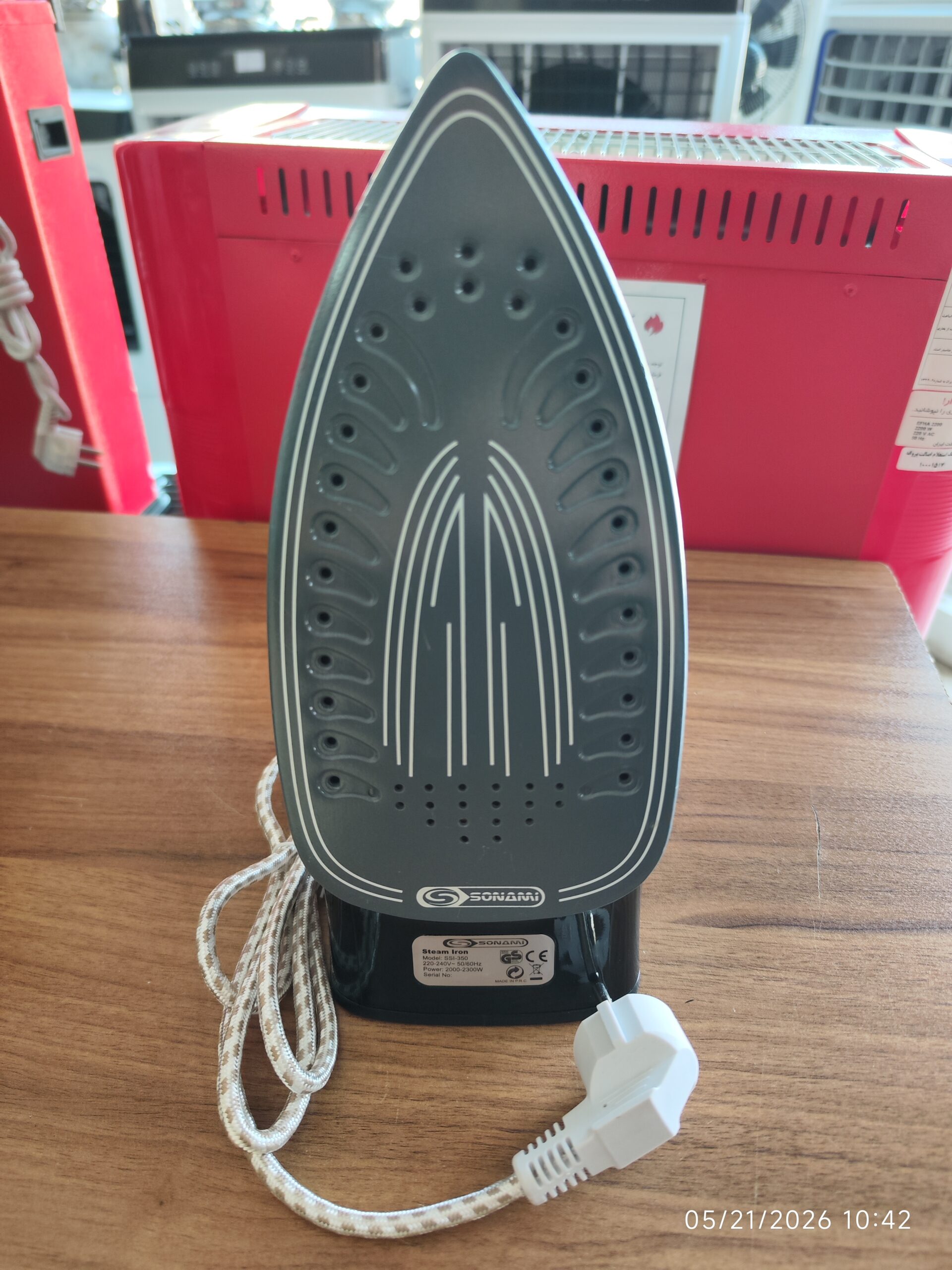 اتو بخار سونامی 2300وات SONAMI مدل SSI-350 — تصویر ۵