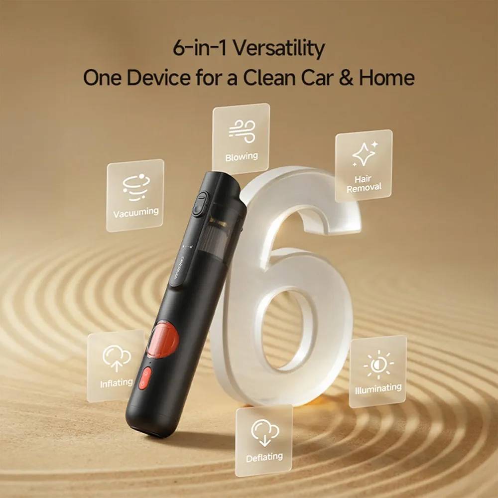 جارو شارژی 6 کاره شیائومی مدل Deerma XC01 Portable Handheld Vacuum Cleaner — تصویر ۵