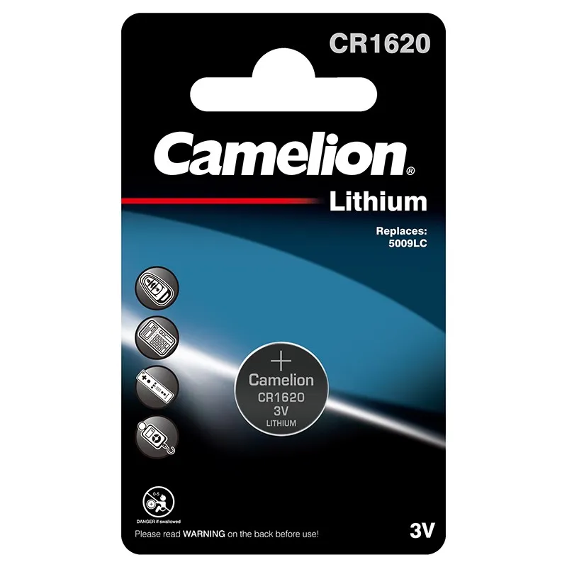 کملیون سکه ای Camelion Lithium CR1620-BP1 — تصویر ۲