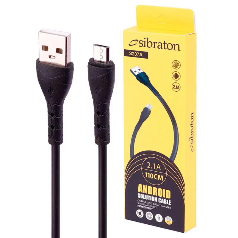 کابل SIBRATON-S207-C/مشکی — تصویر ۲
