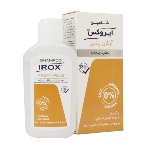 شامپو آرگان پلاس ایروکس ۲۰۰ گرم Irox