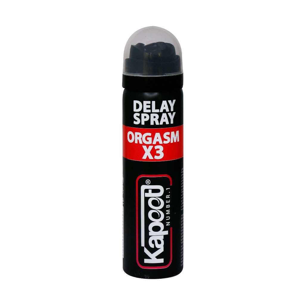 اسپری تاخیری ارگاسم 3X کاپوت حجم 65 میلی لیتر Kapoot
