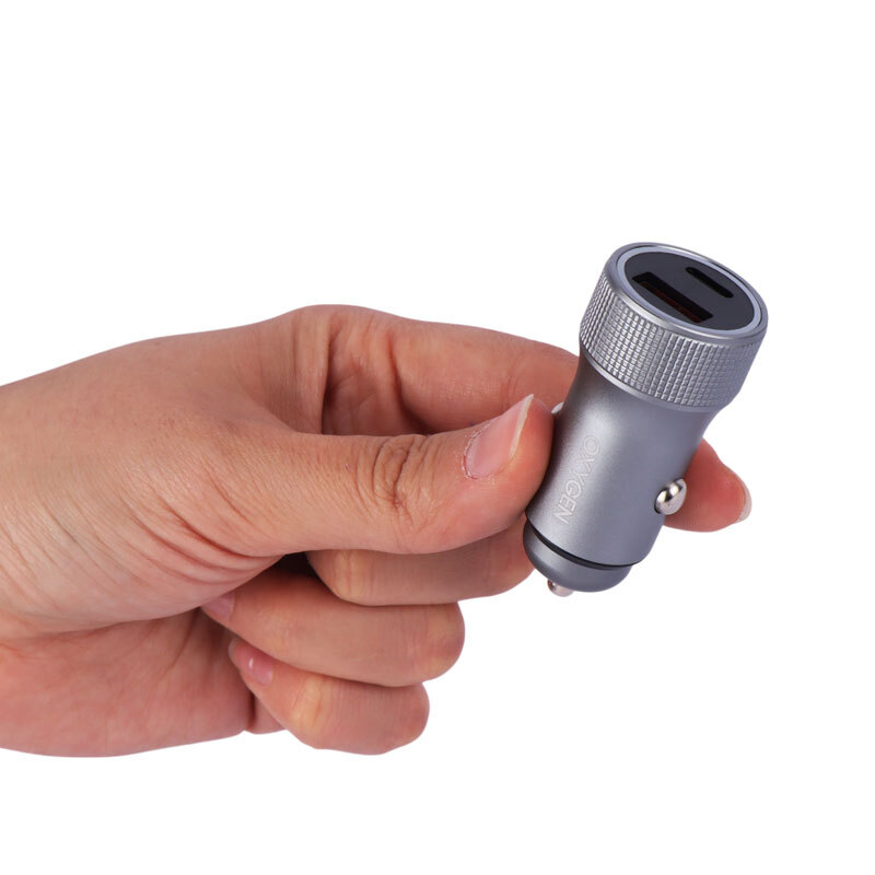 شارژر فندکی 38 وات دو پورت اکسیژن مدل AC-01 — تصویر ۷