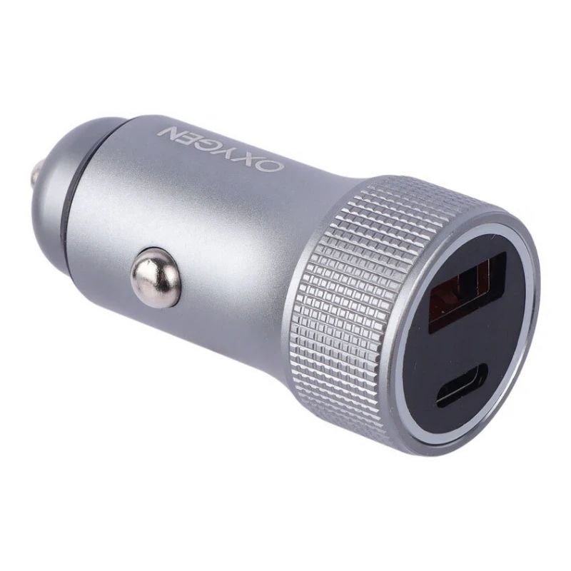 شارژر فندکی 38 وات دو پورت اکسیژن مدل AC-01 — تصویر ۴