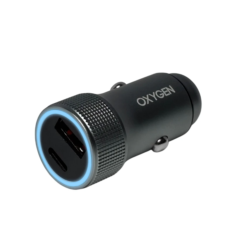 شارژر فندکی 38 وات دو پورت اکسیژن مدل AC-01 — تصویر ۶