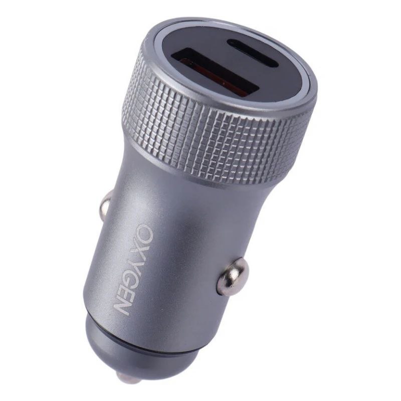 شارژر فندکی 38 وات دو پورت اکسیژن مدل AC-01 — تصویر ۲