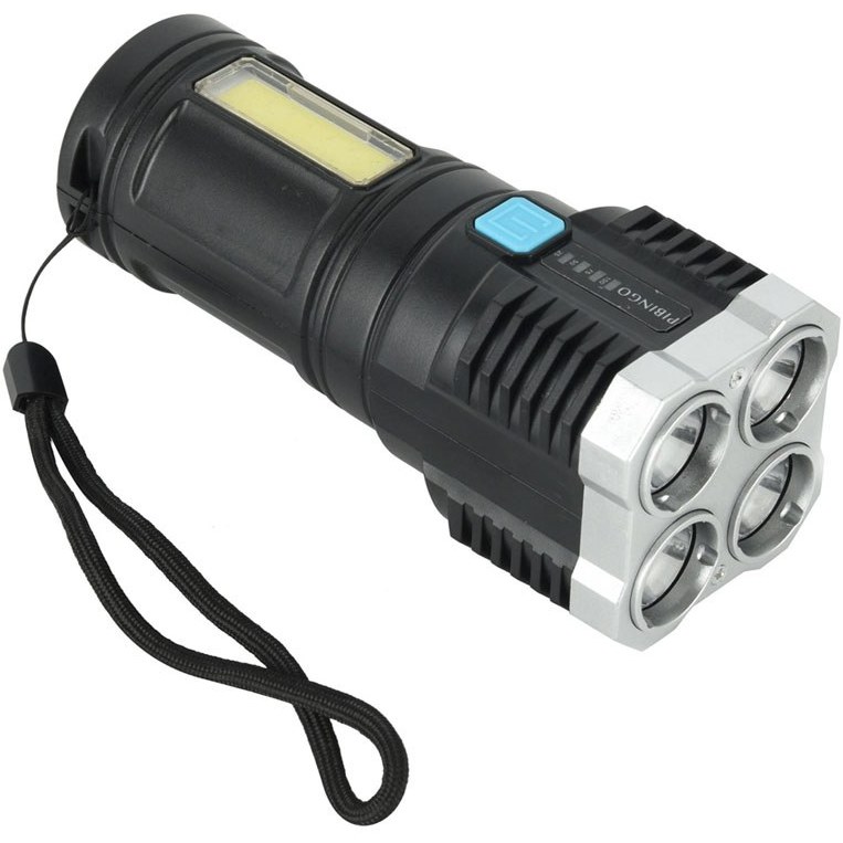 چراغ قوه دستی مدل L-S03 LED | نور مهتابی قوی با برد ۲۰۰ متر