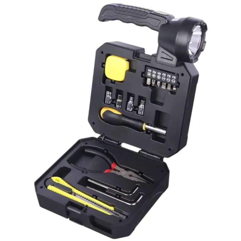 چراغ قوه و جعبه ابزار چندکاره LED 7739-C