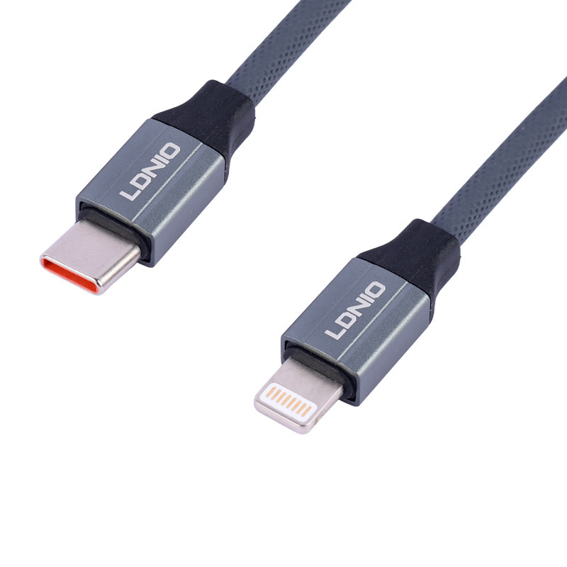 کابل تایپ سی به لایتنینگ الدینیو مدل LC441i طول 1 متر — تصویر ۸