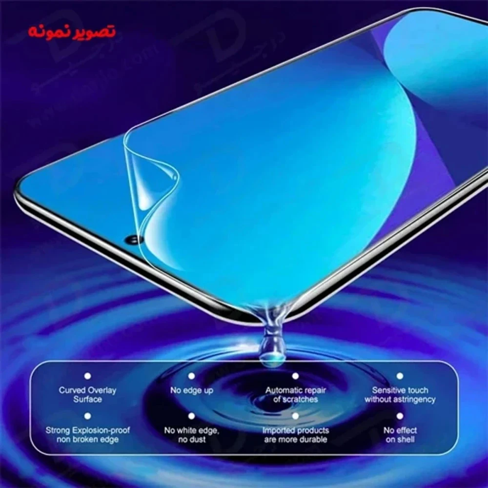 نانو برچسب شفاف صفحه نمایش Pixel 10a — تصویر ۳