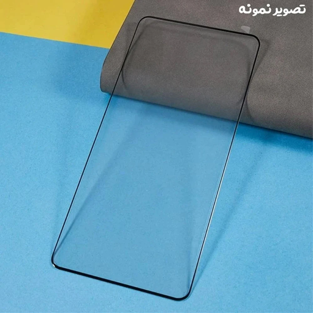 گلس Realme GT Neo6 SE مدل شفاف فول چسب تمام صفحه — تصویر ۴