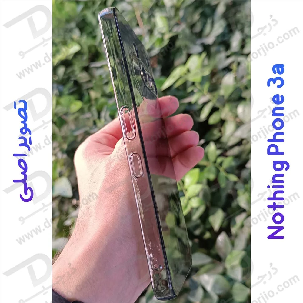 گارد شفاف تمام کریستالی Nothing Phone 3a مارک LEXOM — تصویر ۶