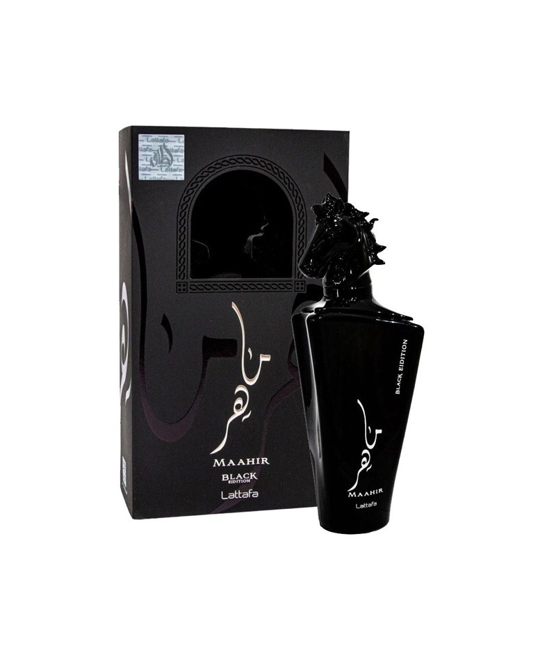عطر ادکلن لطافه ماهر بلک ادیشن Lattafa Maahir Black Edition — تصویر ۲