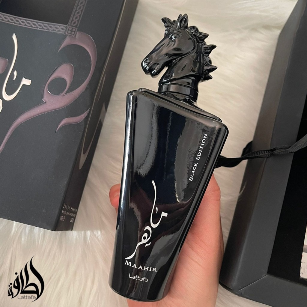 عطر ادکلن لطافه ماهر بلک ادیشن Lattafa Maahir Black Edition — تصویر ۴