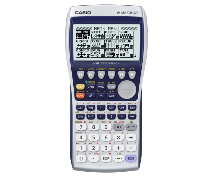 ماشین حساب fx-9860G II SD کاسیو
