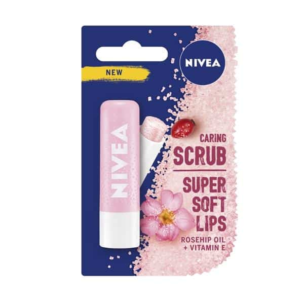 بالم لب نیوا حاوی ویتامینE و اسکرابNIVEA