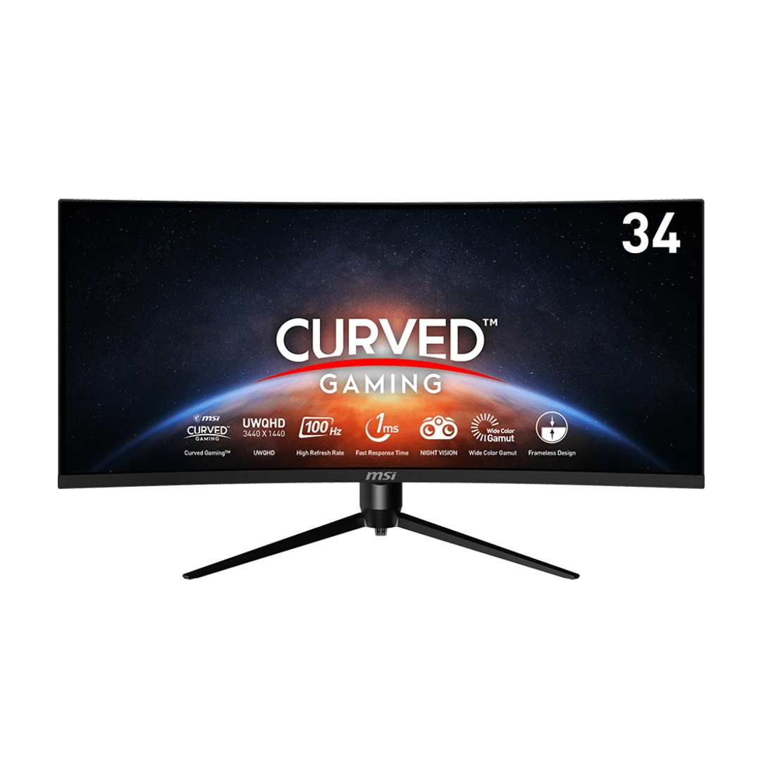 مانیتور 34 اینچ ام اس آی مدل MAG342CQPV