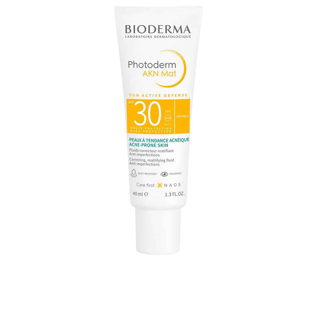 فلویید ضد آفتاب فتودرم بایودرما مدل ضد آکنه برای پوست چرب40میلBIODERMA Photoderm AKN Mat — تصویر ۲