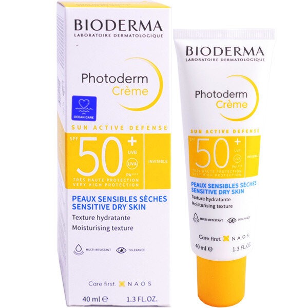 کرم ضد آفتاب فتودرم بایودرما پوست خشک و حساس 40 میلBIODERMA Photoderm Creme — تصویر ۳