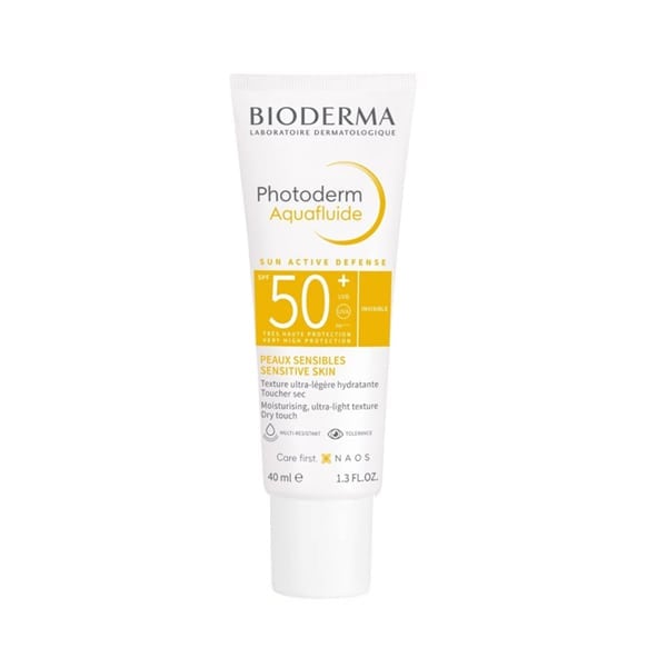 ضد آفتاب فتودرم بایودرما آکوا فلویید بی رنگ 40میلBioderma Photoderm Aquafluide — تصویر ۲