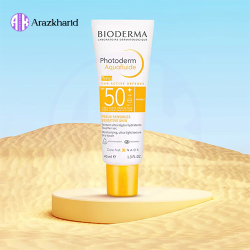 ضد آفتاب فتودرم بایودرما آکوا فلویید بی رنگ 40میلBioderma Photoderm Aquafluide — تصویر ۴