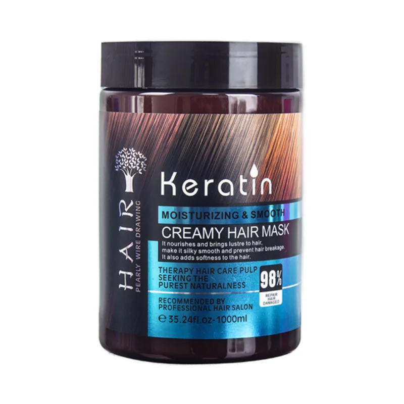 ماسک مو کراتینه بدون سولفات هیر HAIRحجم1000میل