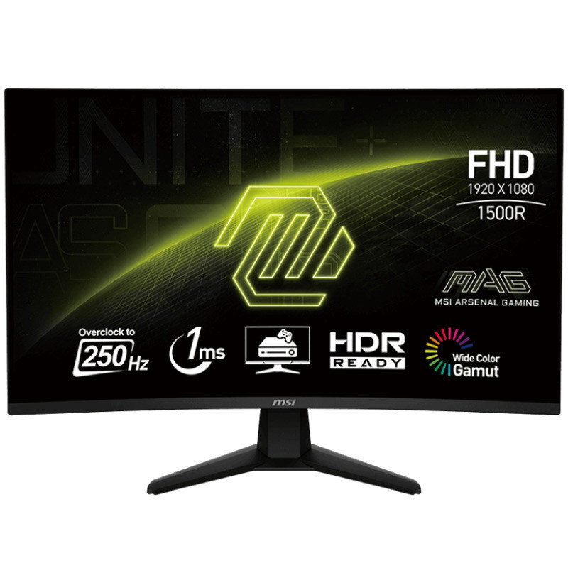 مانیتور گیمینگ خمیده ام اس آی MSI MAG 32C6X سایز 31.5 اینچ