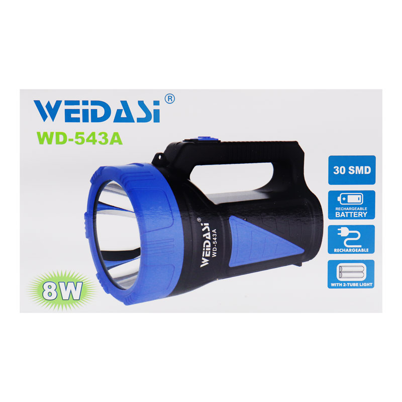 چراغ قوه شارژی ویداسی WEIDASI WD-543A — تصویر ۶