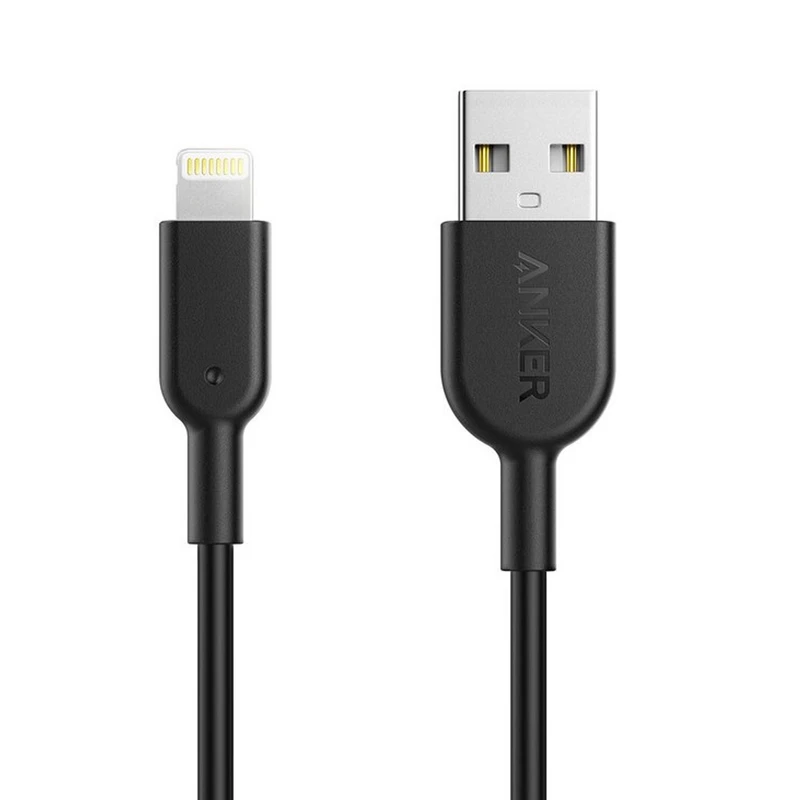 کابل تبدیل USB به لایتنینگ انکر مدل ANKER A8432 طول 90 سانت