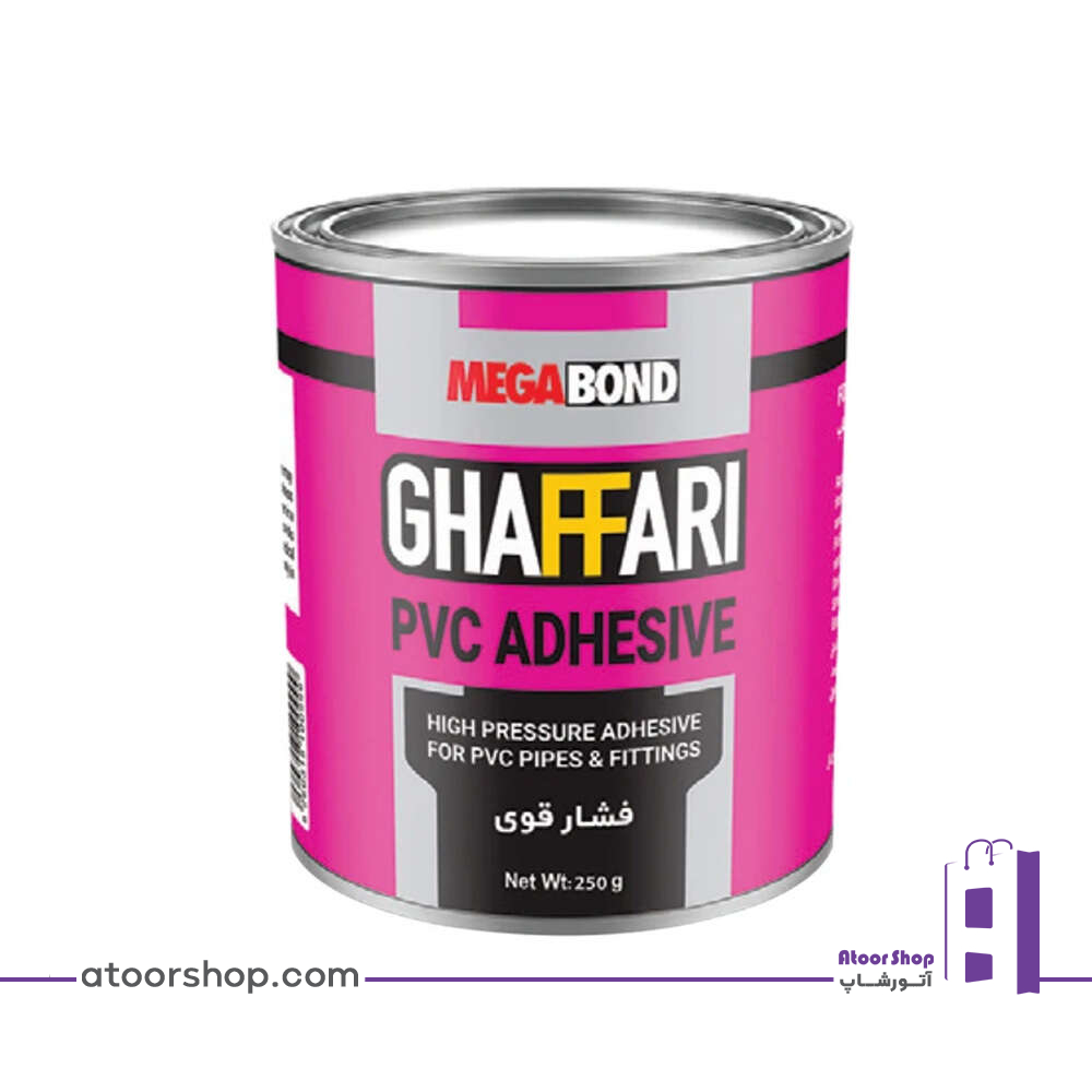 چسب پی وی سی فشار قوی ۲۵۰ گرم — تصویر ۲
