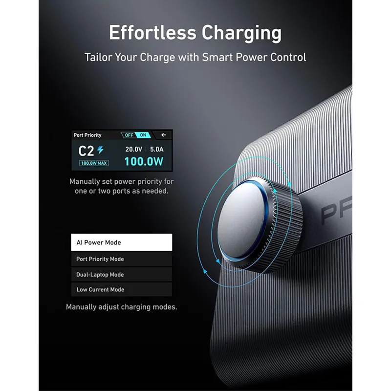 شارژر رومیزی 6 پورت انکر 250 وات مدل ANKER A2345 — تصویر ۵