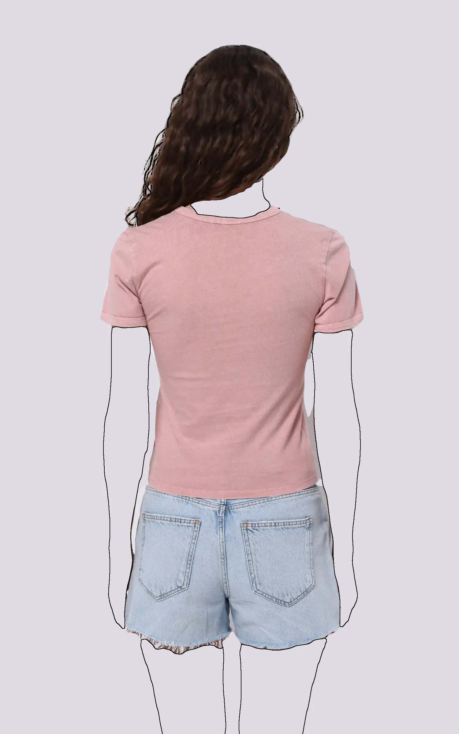تیشرت زنانه Colin’s کد CL1074569 — تصویر ۳