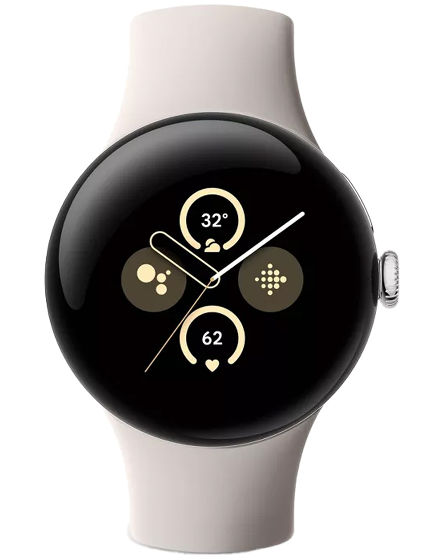 ساعت هوشمند گوگل مدل Pixel Watch 2 رنگ نقره ای با بند Porcelain سیلیکونی — تصویر ۳