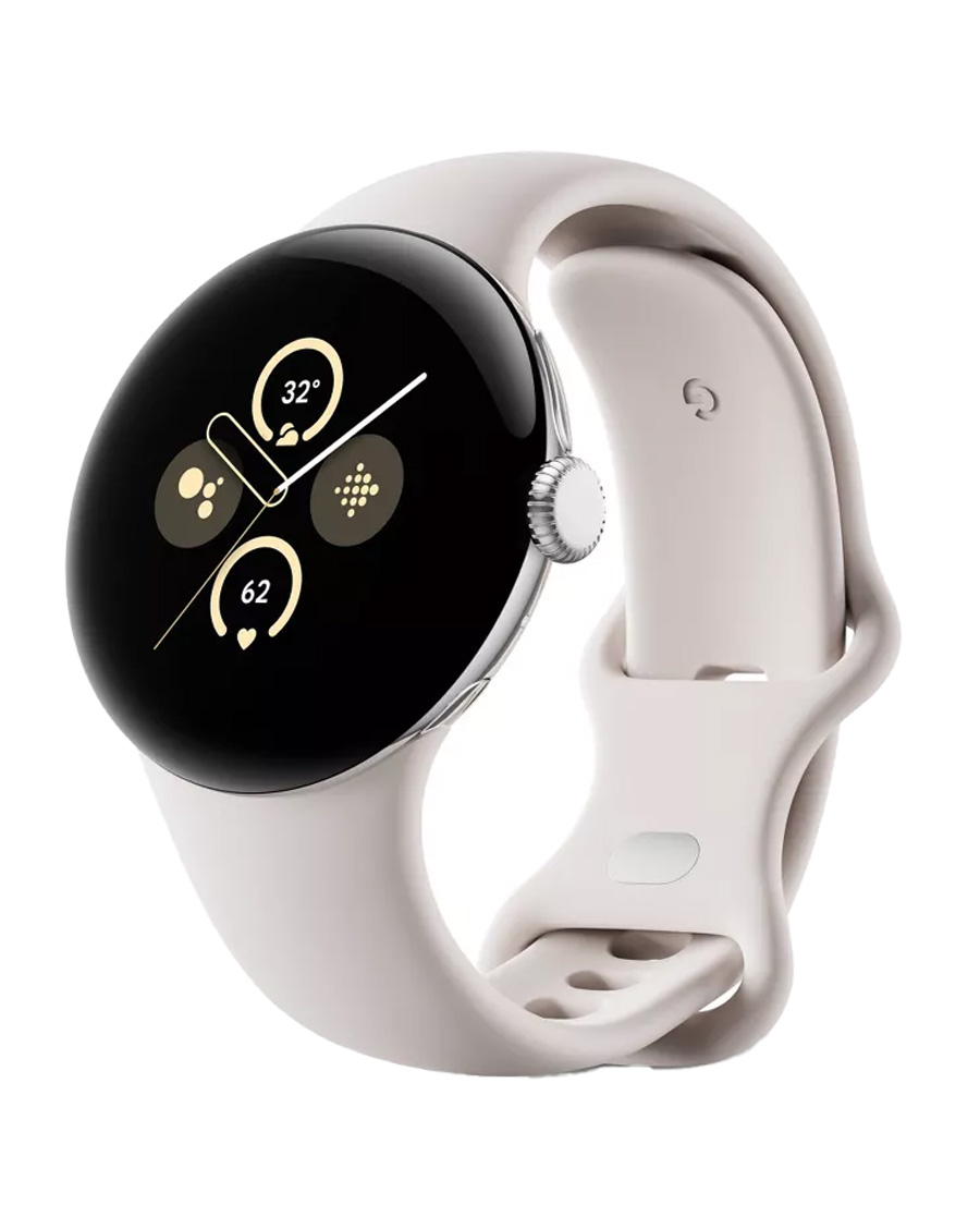 ساعت هوشمند گوگل مدل Pixel Watch 2 رنگ نقره ای با بند Porcelain سیلیکونی — تصویر ۲